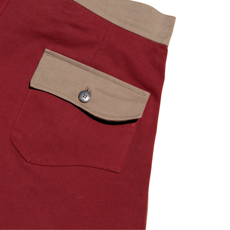 2 Tone Surf Short Olive/Blood - Wild Things