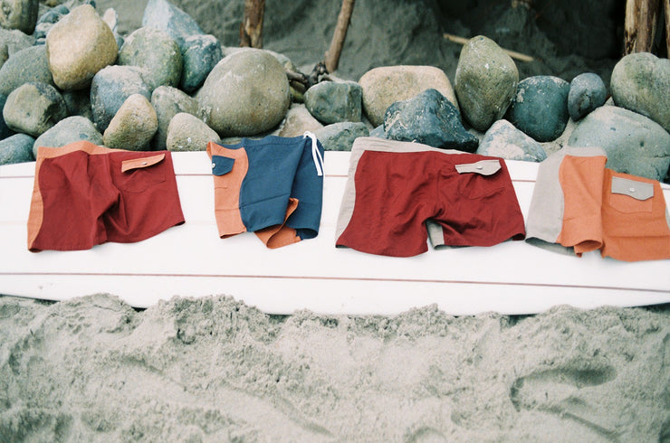2 Tone Surf Short Olive/Blood - Wild Things