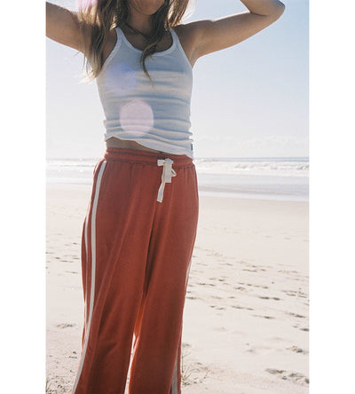 Apres Surf Pant Red