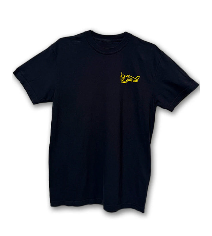 Greenough Airplane Tee Black/Yellow - Wild Things
