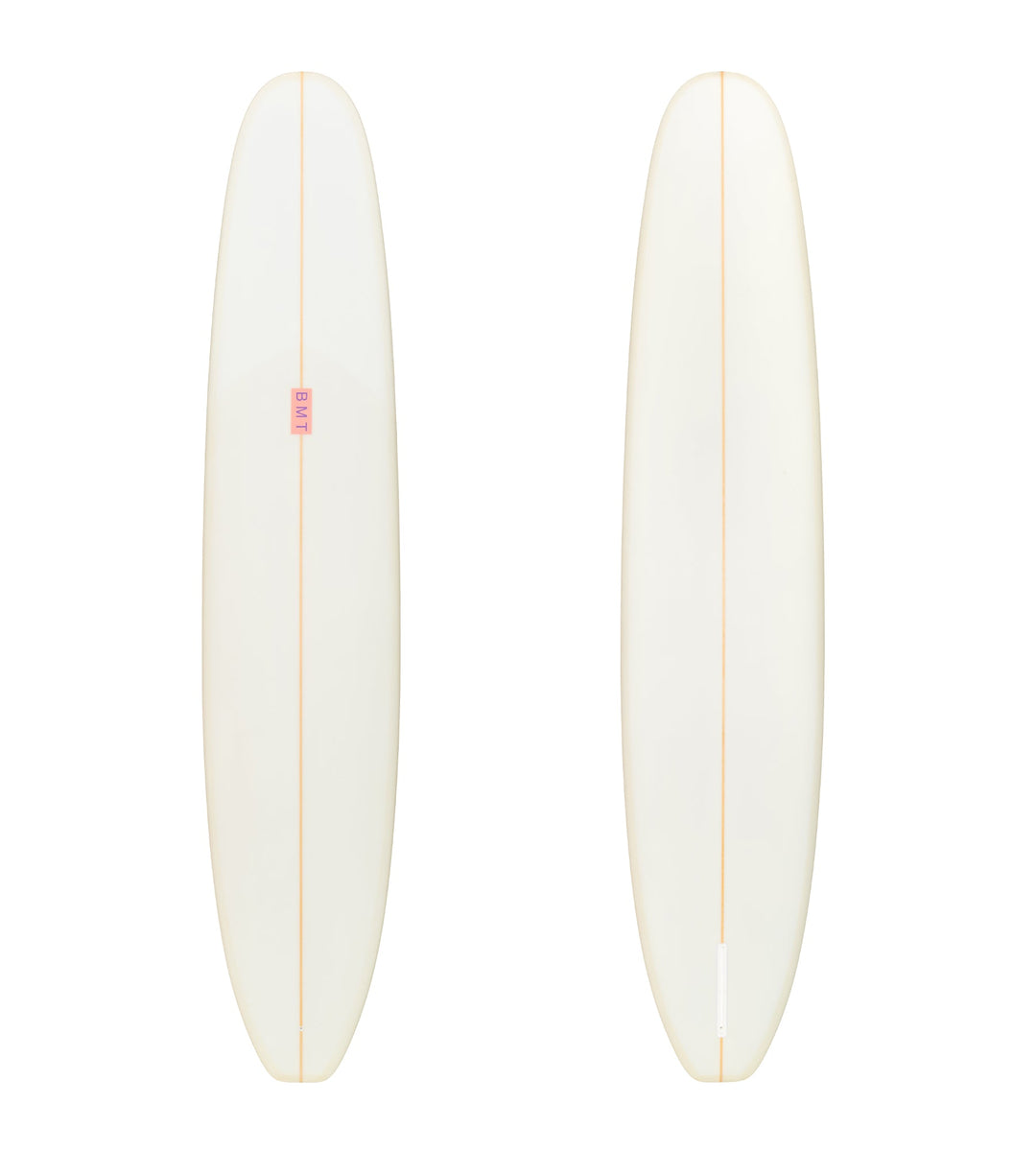 Brown Microwave Television Personal 9'6 Single Fin Longboard