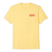 Birdie Surfs T-Shirt Antique Yellow - Wild Things