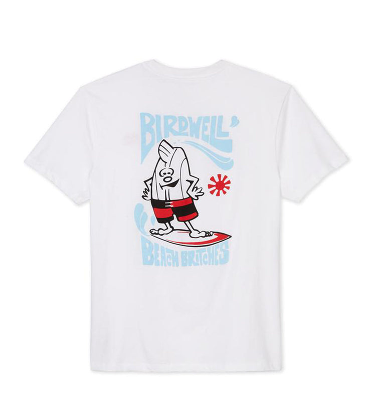 Birdie Surfs T-Shirt White - Wild Things