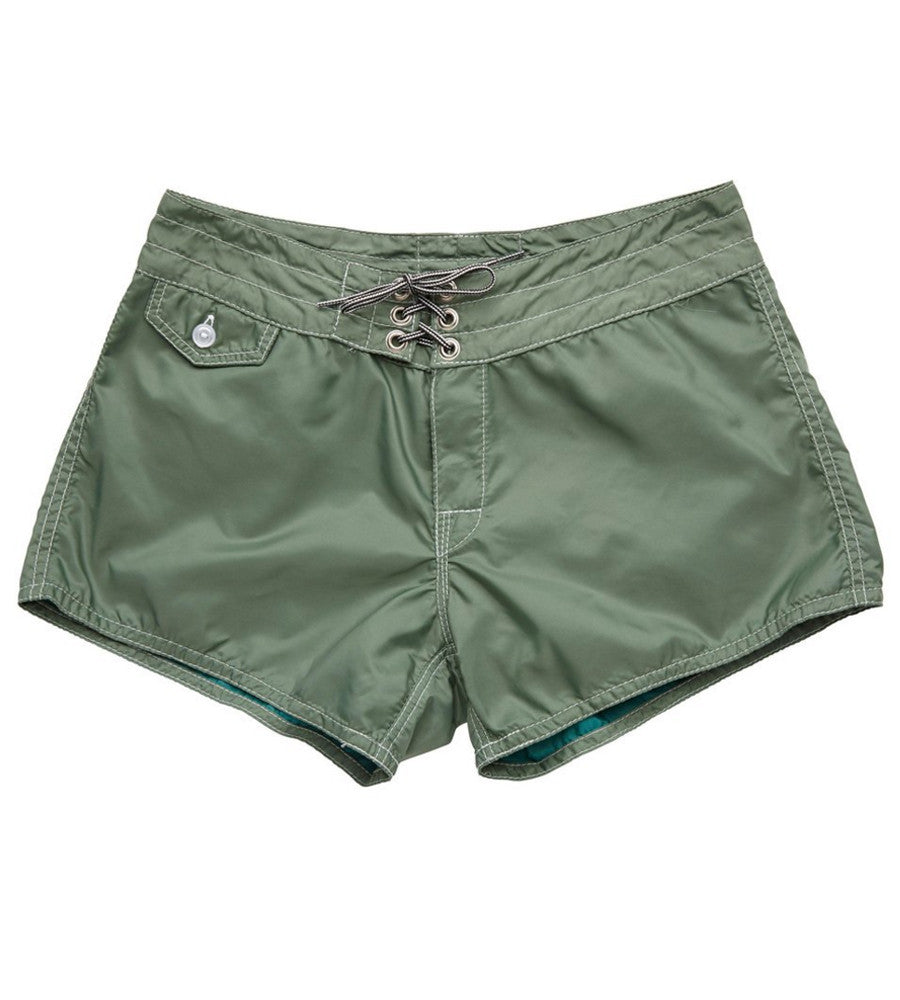 Birdwell Beach Britches Birdwell Womens 402 Olive Boardshorts