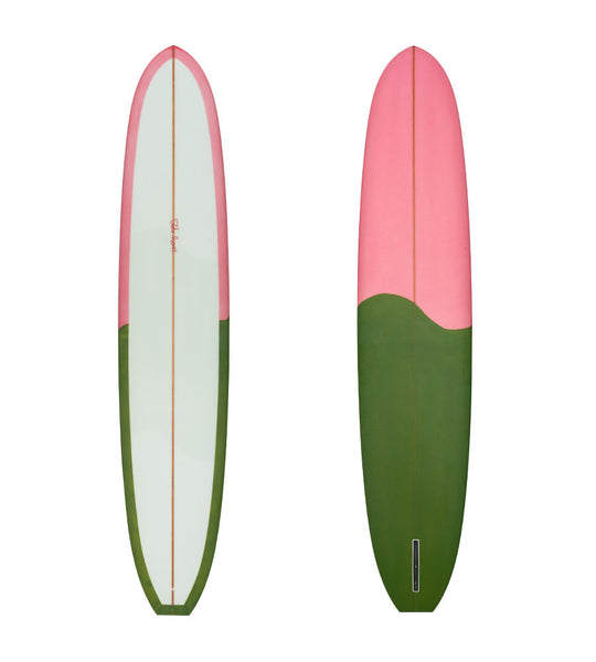 Gato Heroi Chop op 9'6 Longboard - Wild Things