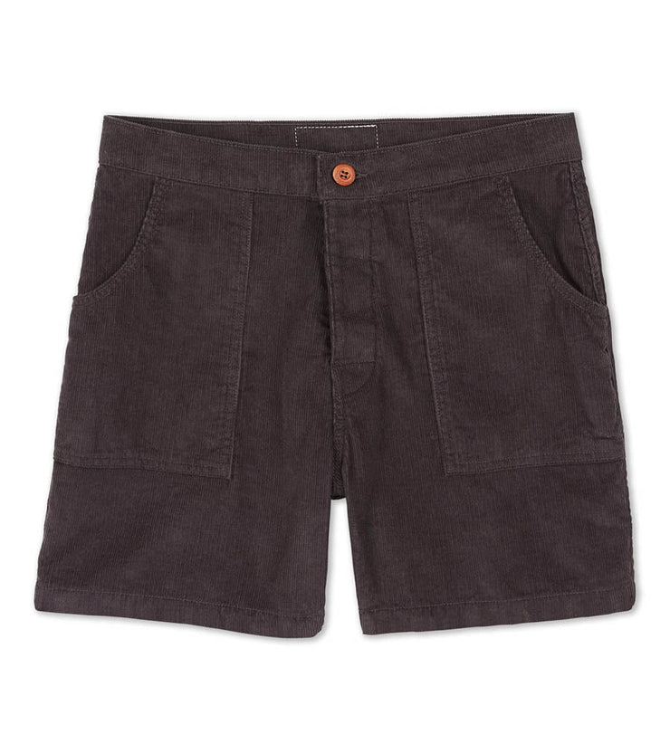 Corduroy Shorts Charcoal - Wild Things