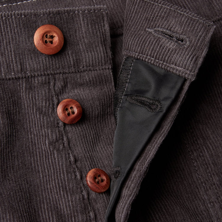 Corduroy Shorts Charcoal - Wild Things