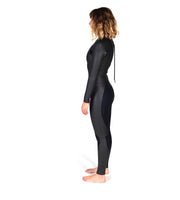 Full Suit Back Zip Black 3mm (Womens) - Wild Things