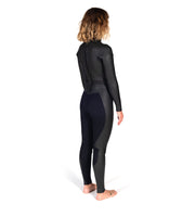 Full Suit Back Zip Black 3mm (Womens) - Wild Things