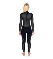 Full Suit Back Zip Black 3mm (Womens) - Wild Things