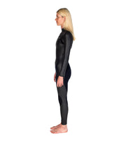 Full Suit Back Zip Black 3mm (Womens) - Wild Things