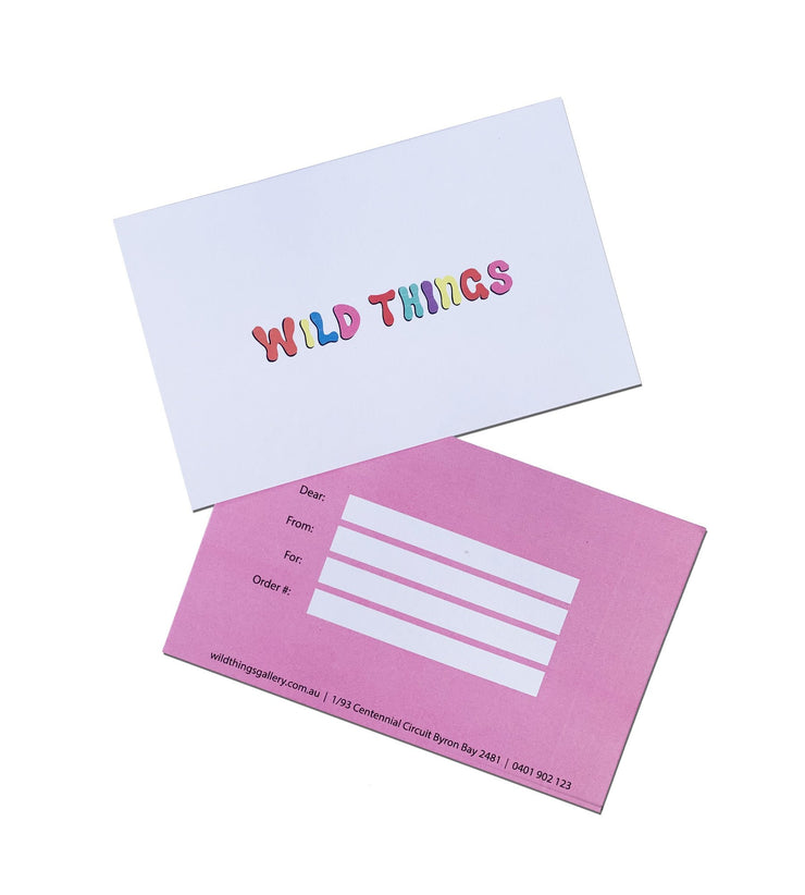 Gift Card! - Wild Things