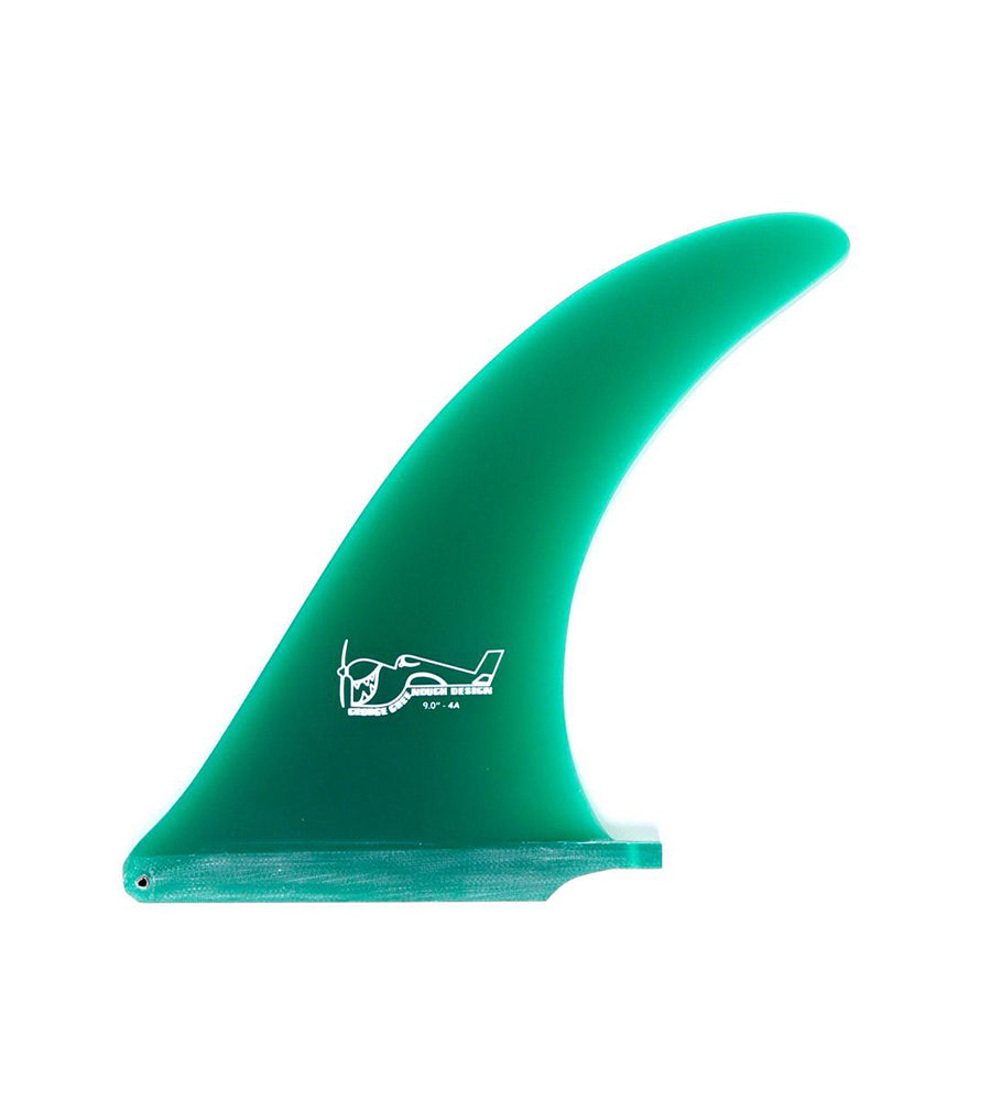 True Ames Greenough 4A Green 7 Single Fin - Wild Things