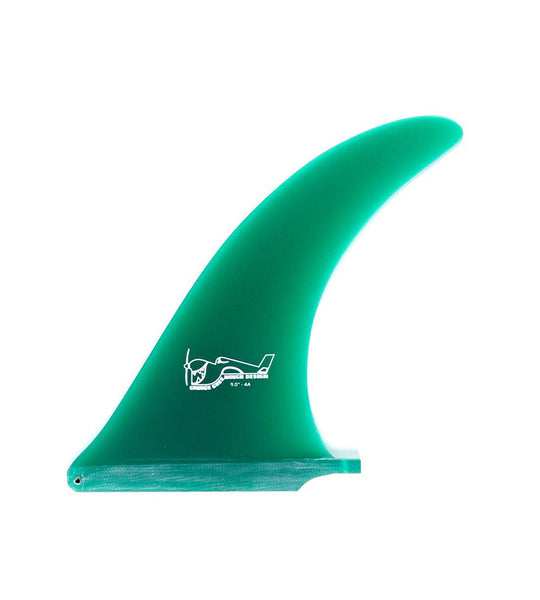 True Ames Greenough 4A Green 7 Single Fin - Wild Things