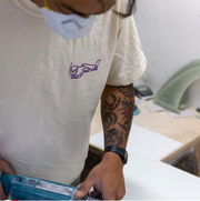 Greenough Airplane Logo T-Shirt Ivory - Wild Things