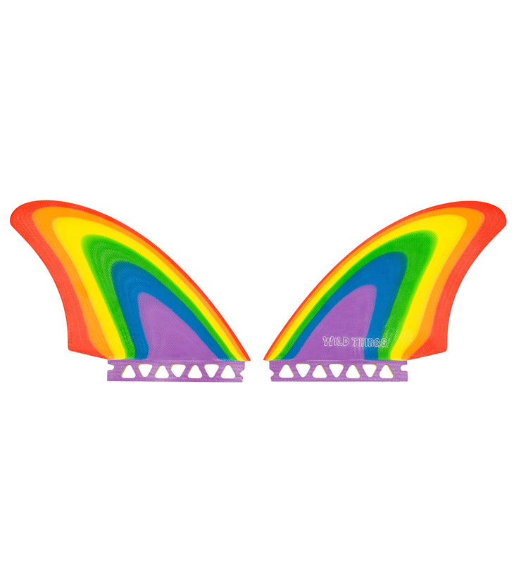 Hybrid Twin (FCS Compatible) Rainbow - Wild Things