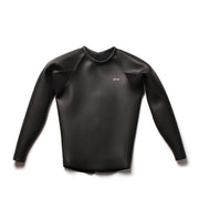 L/S Crew Vest Back Zip Black (Mens) - Wild Things