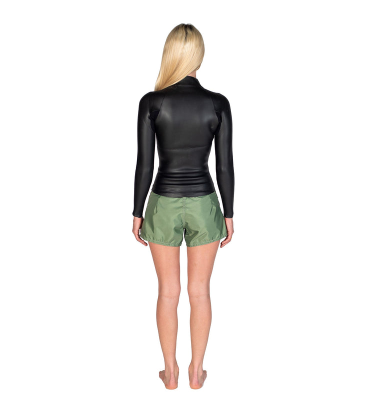 L/S Jacket Black (Womens) - Wild Things
