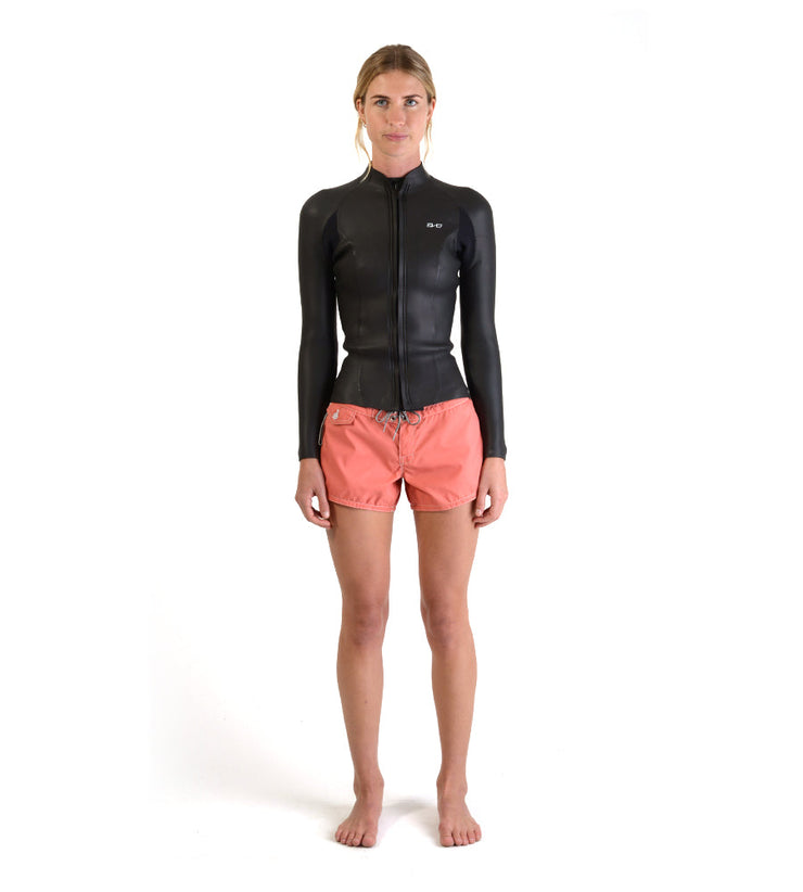 L/S Jacket Black (Womens) - Wild Things