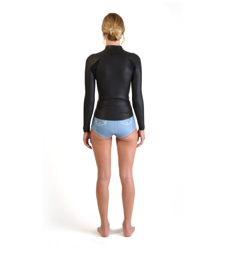 L/S Jacket Black (Womens) - Wild Things