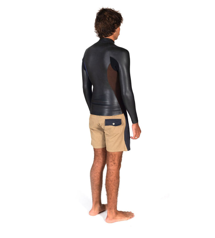 L/S Slice Jacket Brown/Purple (Mens) - Wild Things