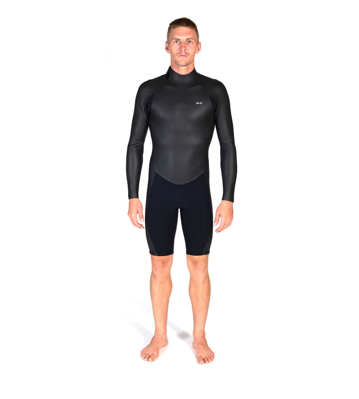 L/S Spring Suit Black (Mens) - Wild Things