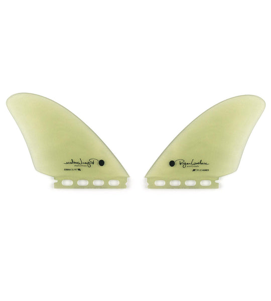 TRUE AMES Lovelace Piggyback Keel 2フィン True Ames Lovelace Piggyback Keel - Smoke