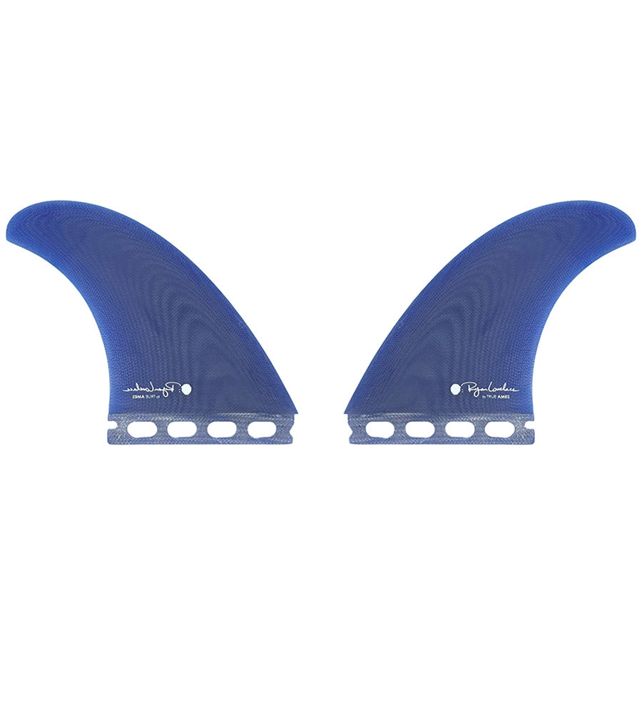 ツインキールRyan Lovelace True Ames サーフボードフィン Lovelace Twin - Futures Compatible (Solid Fiberglass) – True