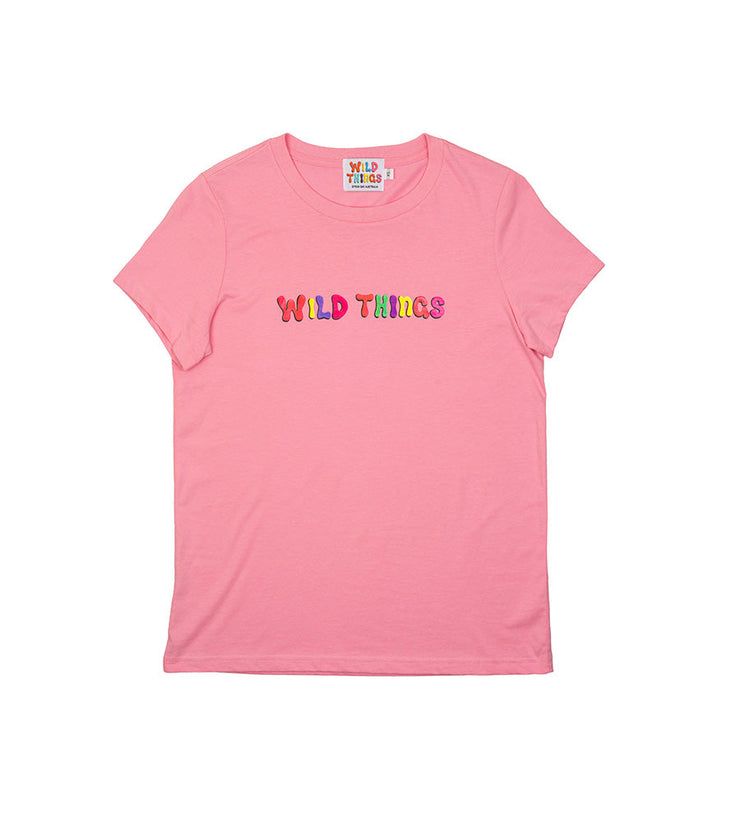 Ozzy Bubble T-shirt Bubblegum (Womens) - Wild Things
