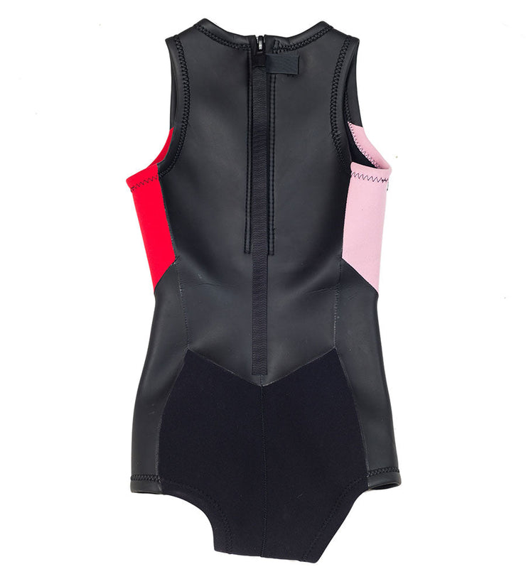 Short John Pink/Red (Womens) - Wild Things