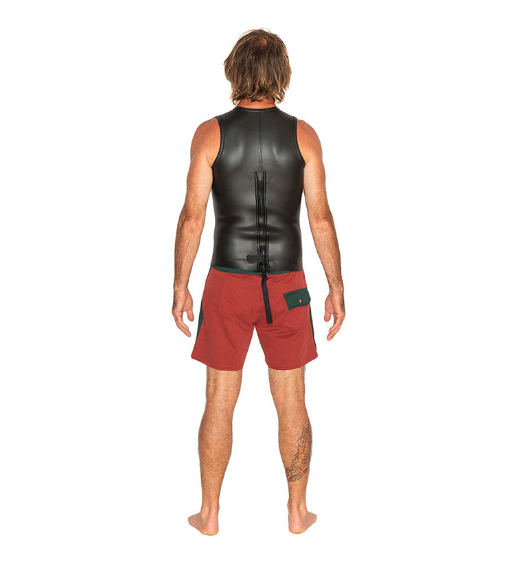 Sleeveless Slice Vest Brown/Purple (Mens) - Wild Things