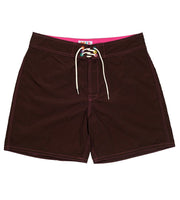 Surf Short 17" (Chocolate/Pink) - Wild Things