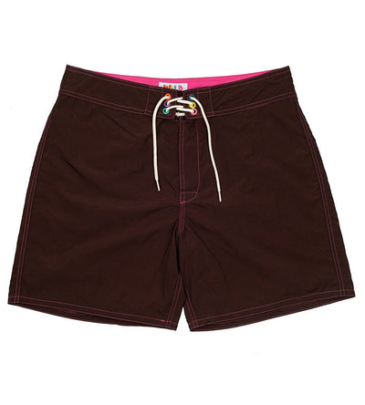 Surf Short 17" (Chocolate/Pink) - Wild Things