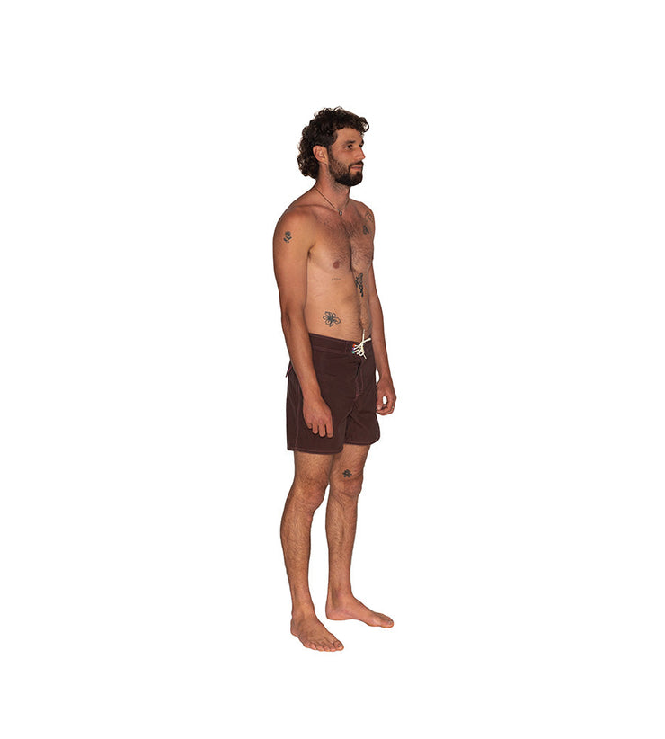 Surf Short 17" (Chocolate/Pink) - Wild Things