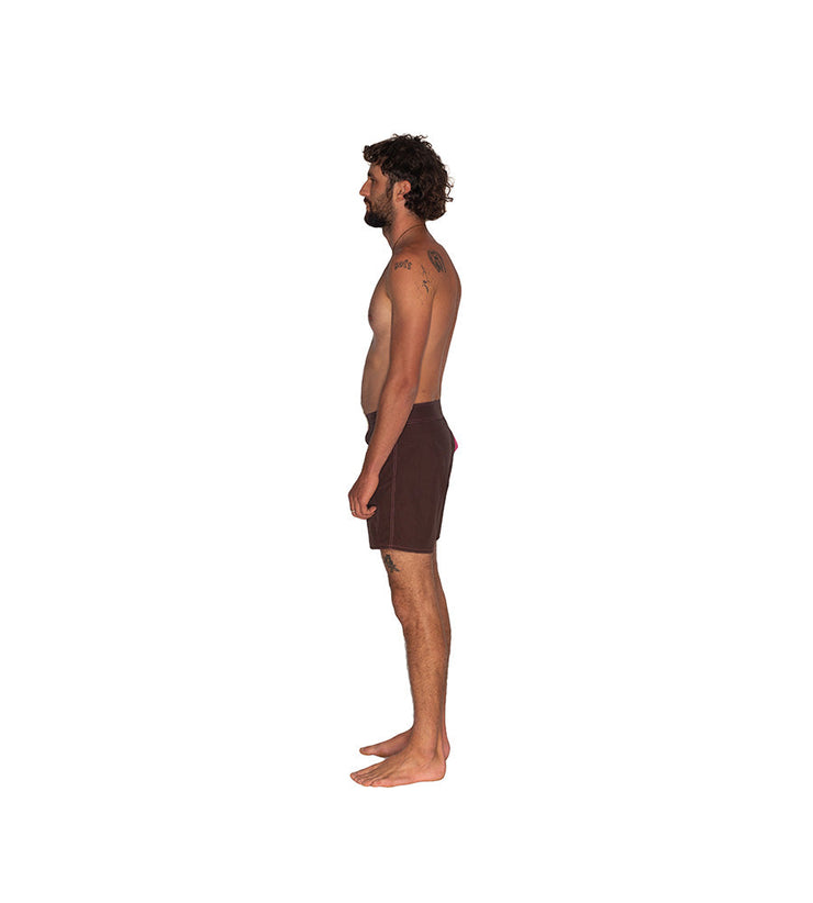 Surf Short 17" (Chocolate/Pink) - Wild Things