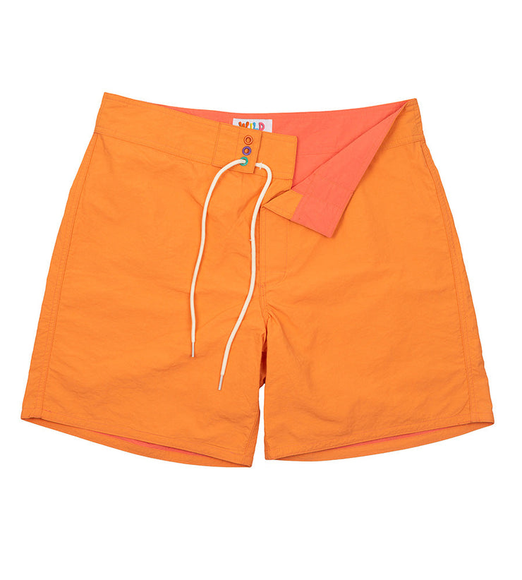 Surf Short 17" (Orange/Coral) - Wild Things