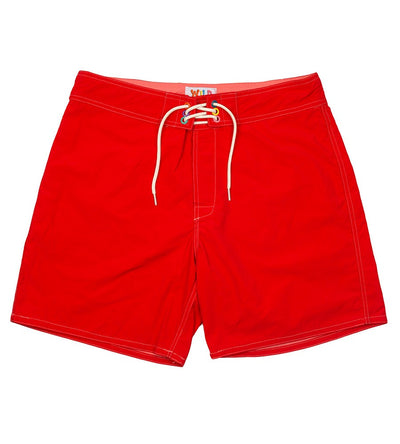 Surf Short 17" (Red/Coral) - Wild Things