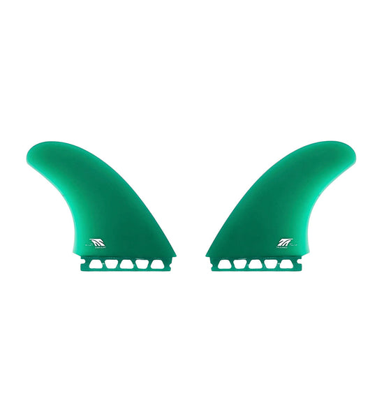 True Ames TA Twin Green Twin Fins - Wild Things