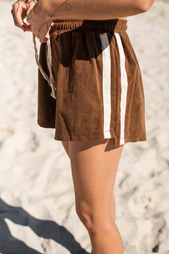 Terry Shorts Brown - Wild Things