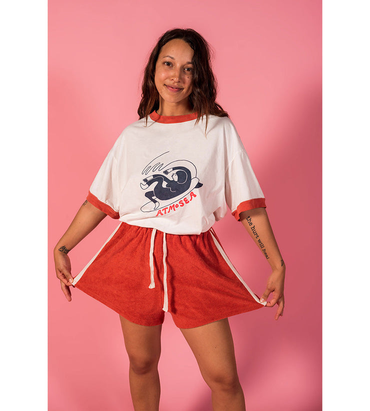 Terry Shorts Red - Wild Things