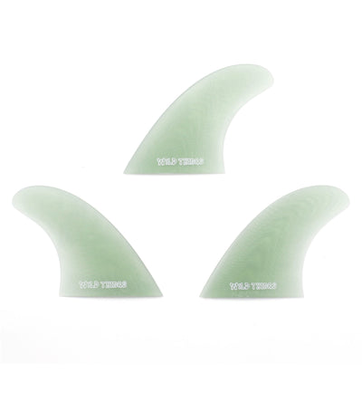 Tri Fin Glass On Volan - Wild Things