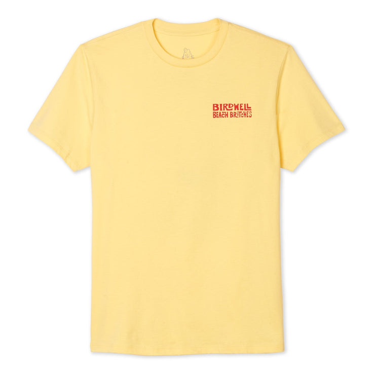 Birdie Surfs T-Shirt Antique Yellow