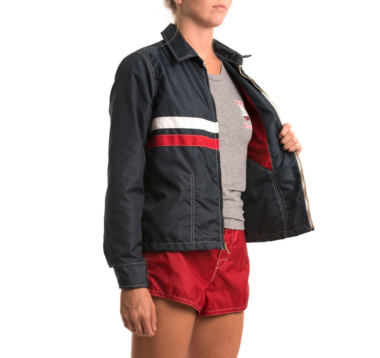 Birdwell Womens Competition Jacket Navy & Red